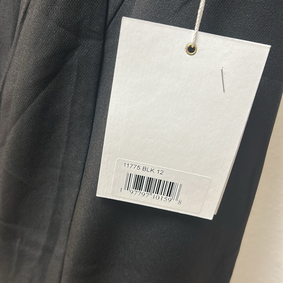 Mac Duggal 11775 Draped Pearl Beaded Mermaid Gown Black - Picture 7 of 8